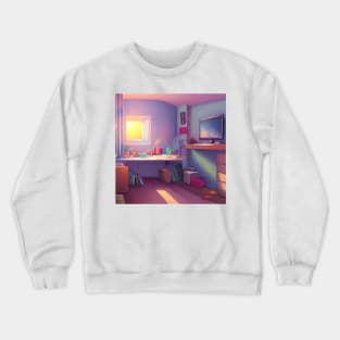 Nostalgic 90s Memories at Home Crewneck Sweatshirt